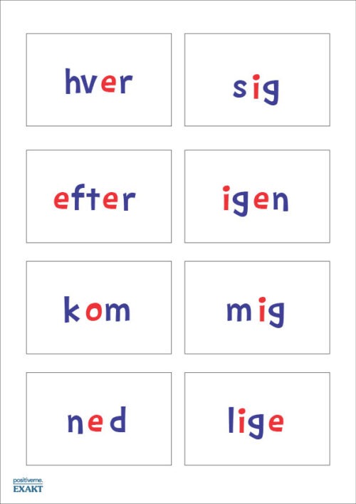 120 ord - kort