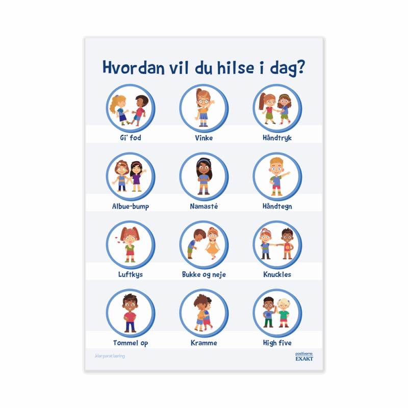 Trivselstavle - Hvordan skal jeg hilse