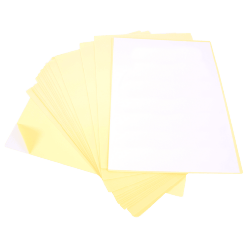 MAT A3 SELVKLÆBENDE FOLIE - 100 STK.