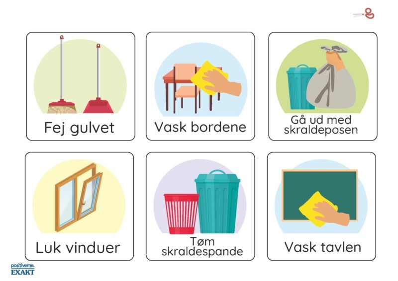 Værktøj - Duksepakke m. piktogrammer - Billede 2