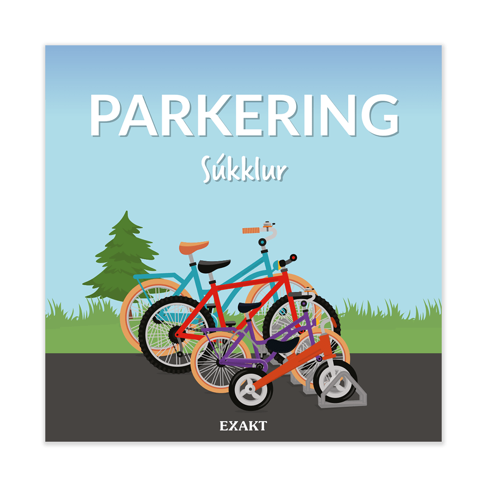 Hegnsskilt - Cykelparkering, Færøsk