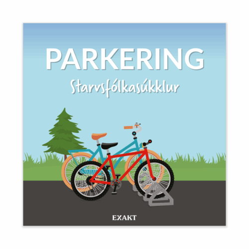 Hegnsskilt - Cykelparkering personale, Færøsk