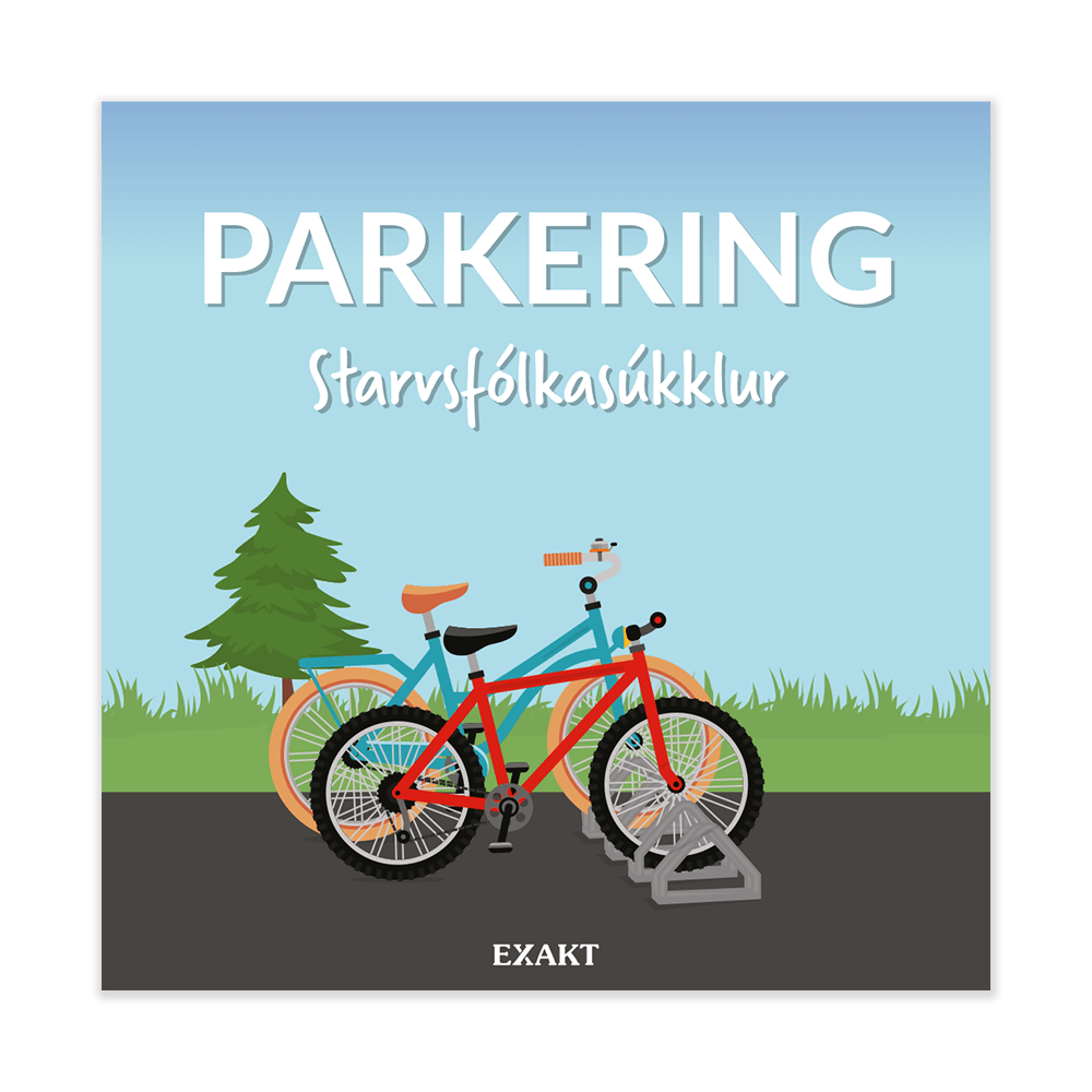Hegnsskilt - Cykelparkering personale, Færøsk