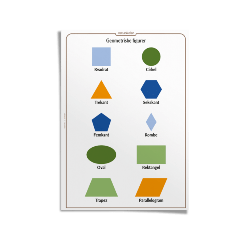 Geometriske figurer - Udeskolen