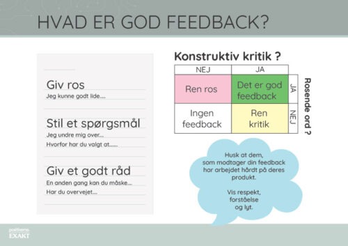 Guide til god Feedback