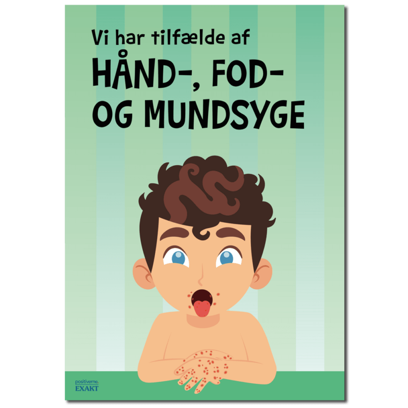 Cardboard plancher med budskabsplakater - Vi er lidt syge - Billede 4