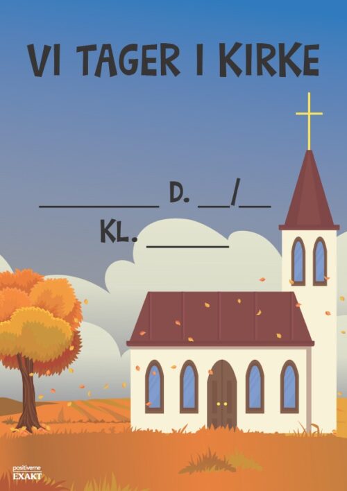 Vi tager i kirke efterår
