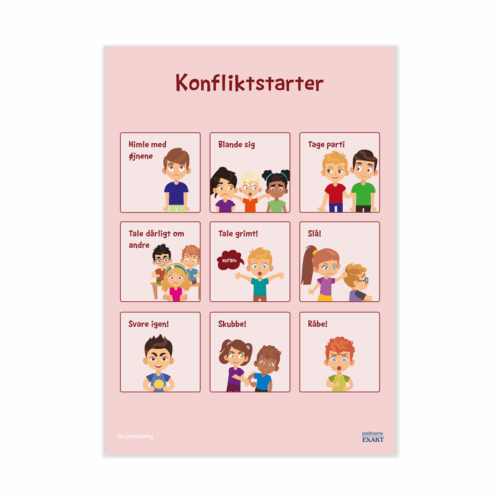 Trivselstavle - Konfliktstarter