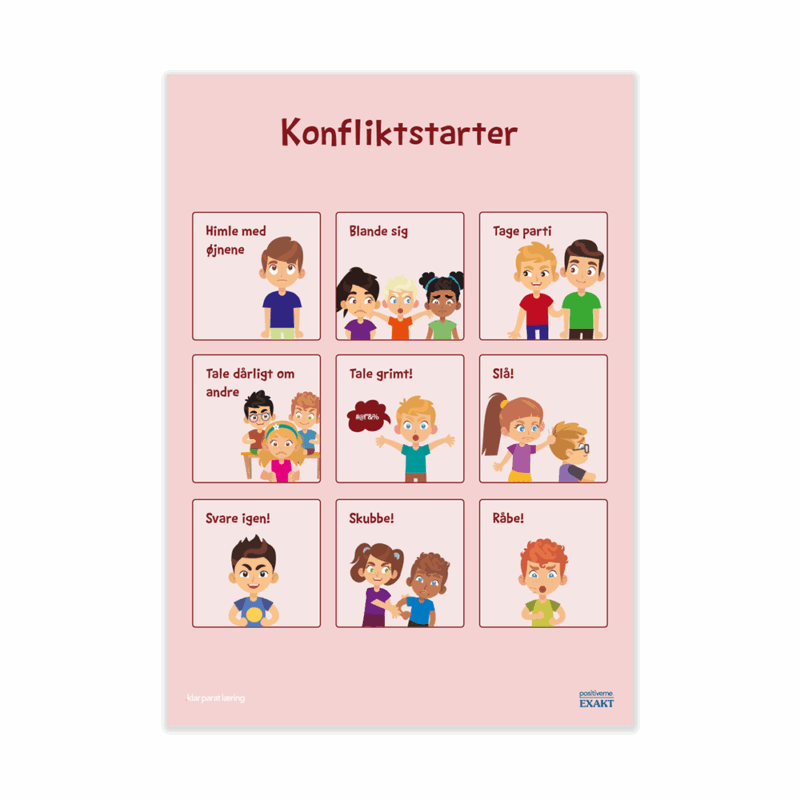 Trivselstavle - Konfliktstarter