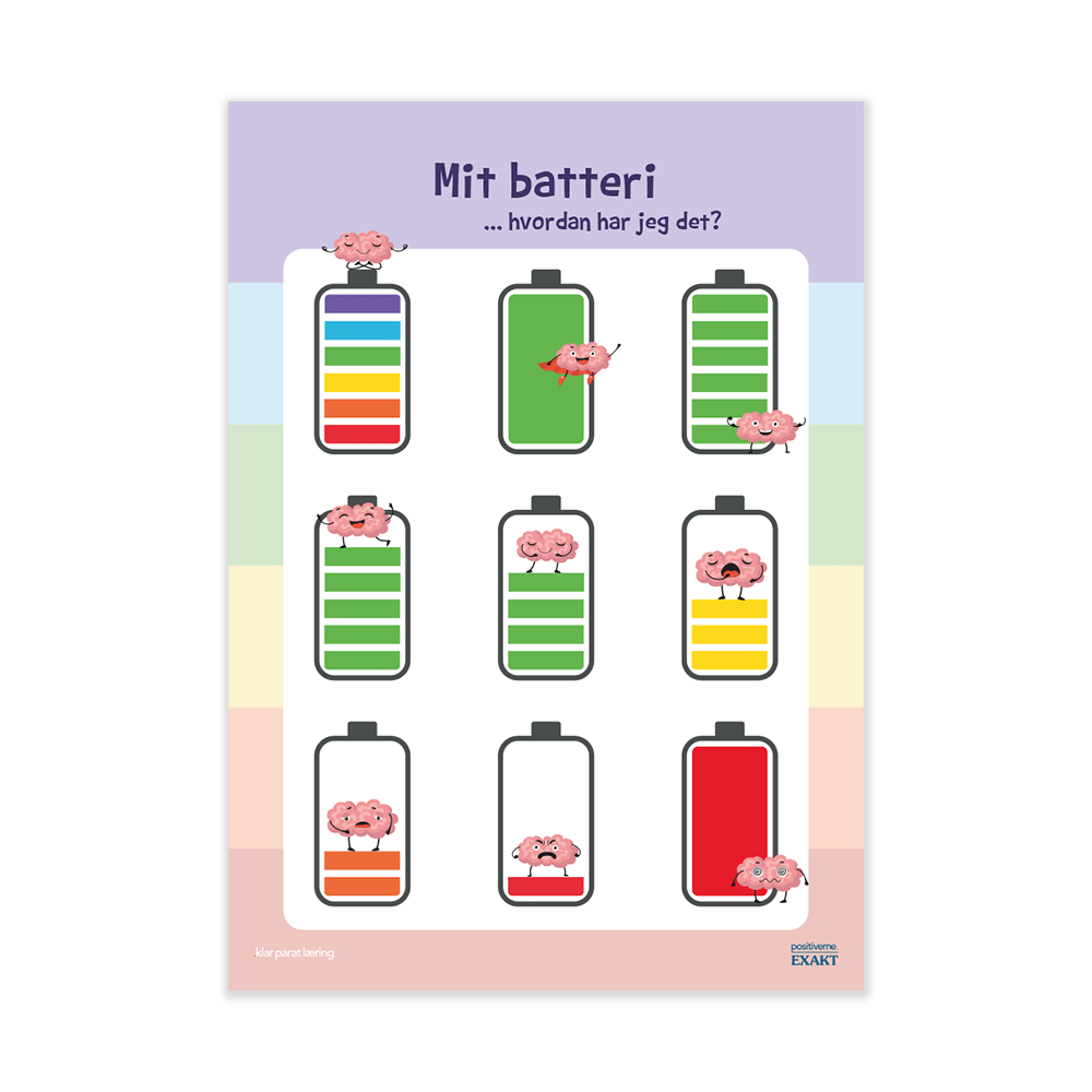 Trivselstavle - Mit batteri