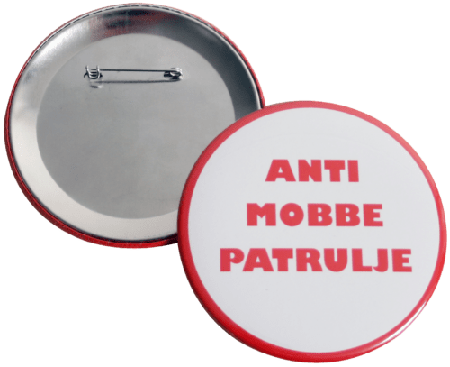 BADGE NÅLESÆT Ø3 CM - 100 STK