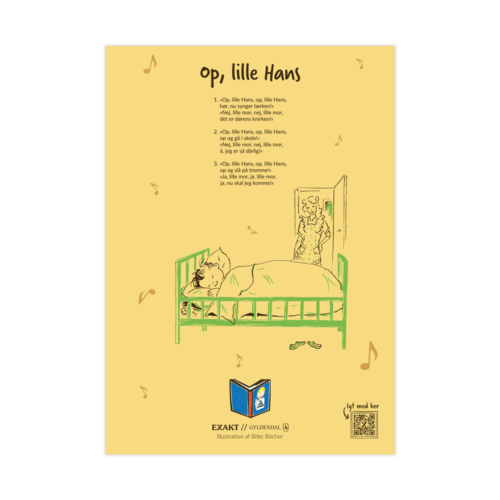 Op lille Hans - Vægplade eller Sangplade