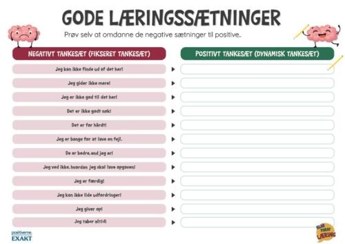 Opgave - Lav egne sætninger
