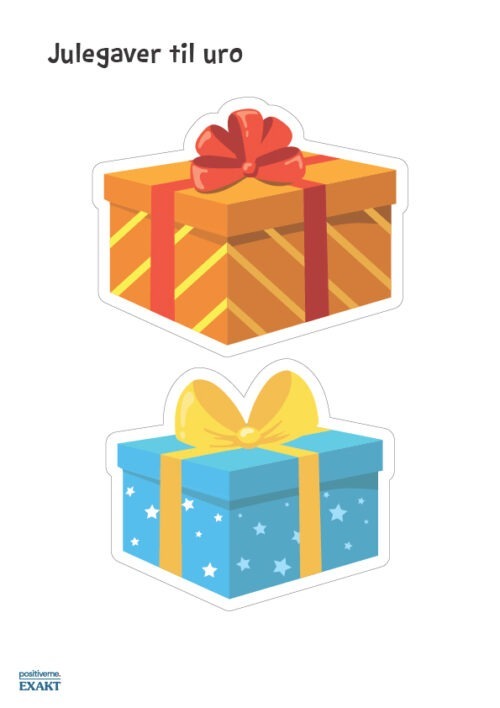 Juleuro - Pakker i farve