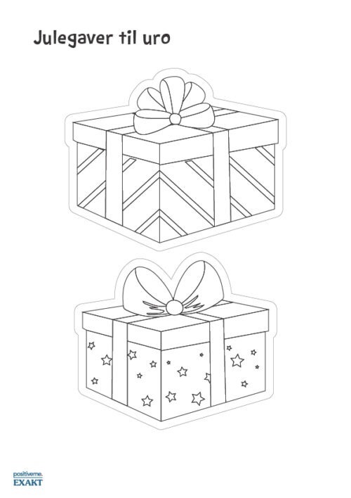 Juleuro - Pakker, Farv selv