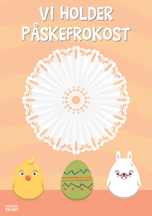 Info-Plakat - Påskefrokost