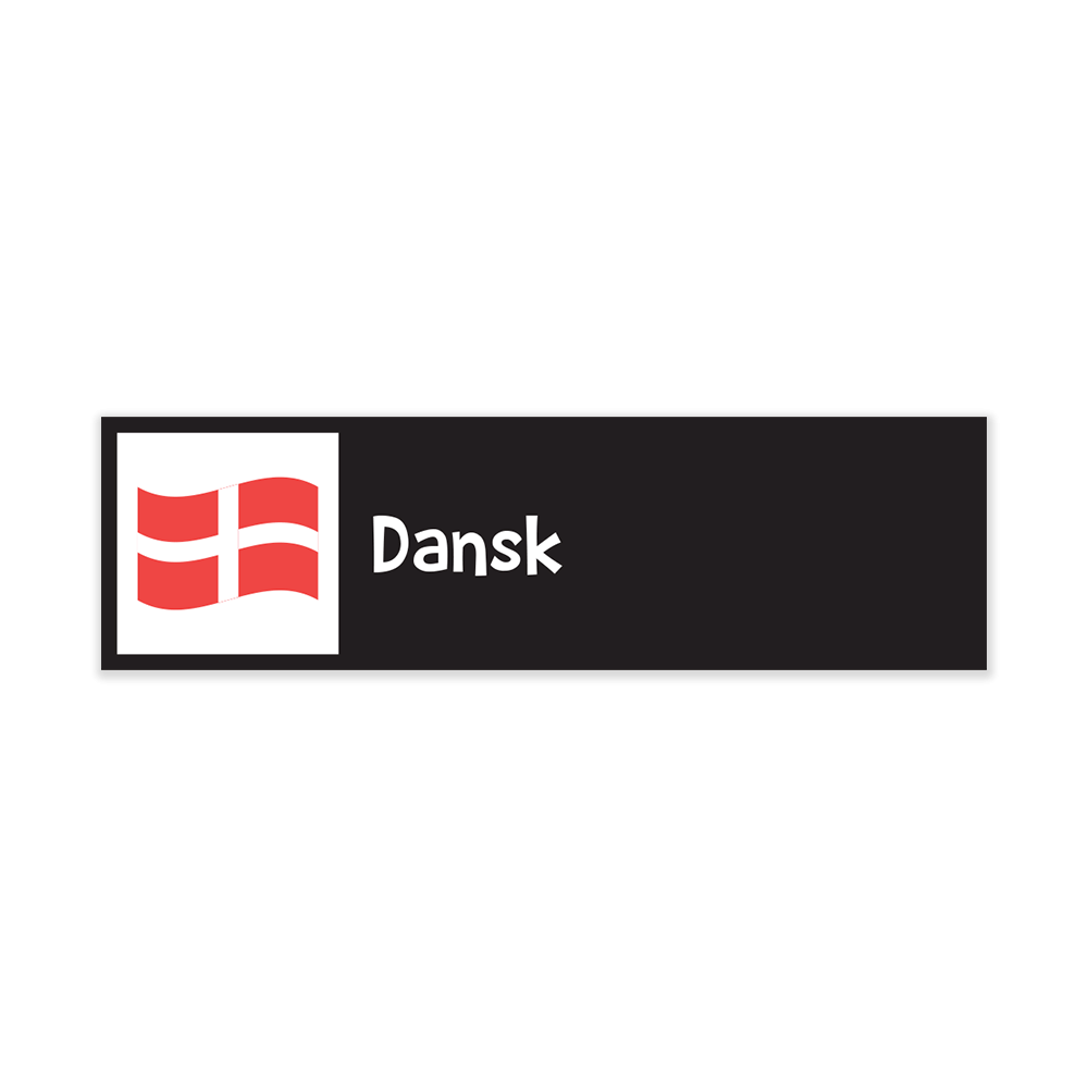 Piktogrammagneter – Pakke med Dansk til udskoling, store