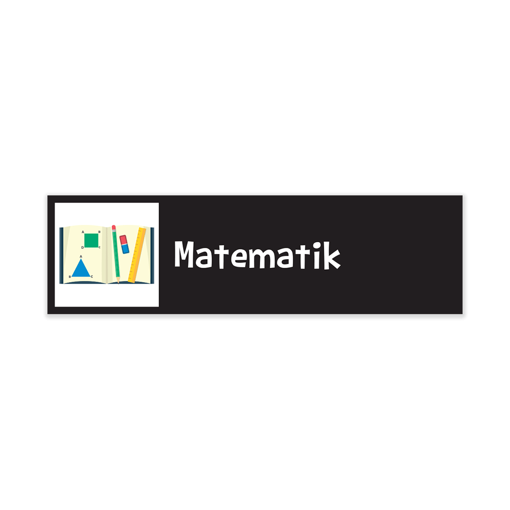Piktogrammagneter – Pakke med Matematik, store