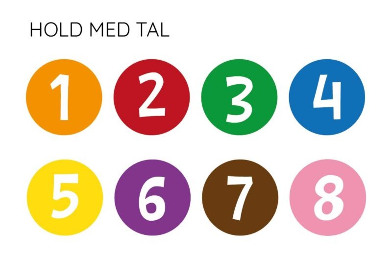 Værktøj - Holddannelse med tal