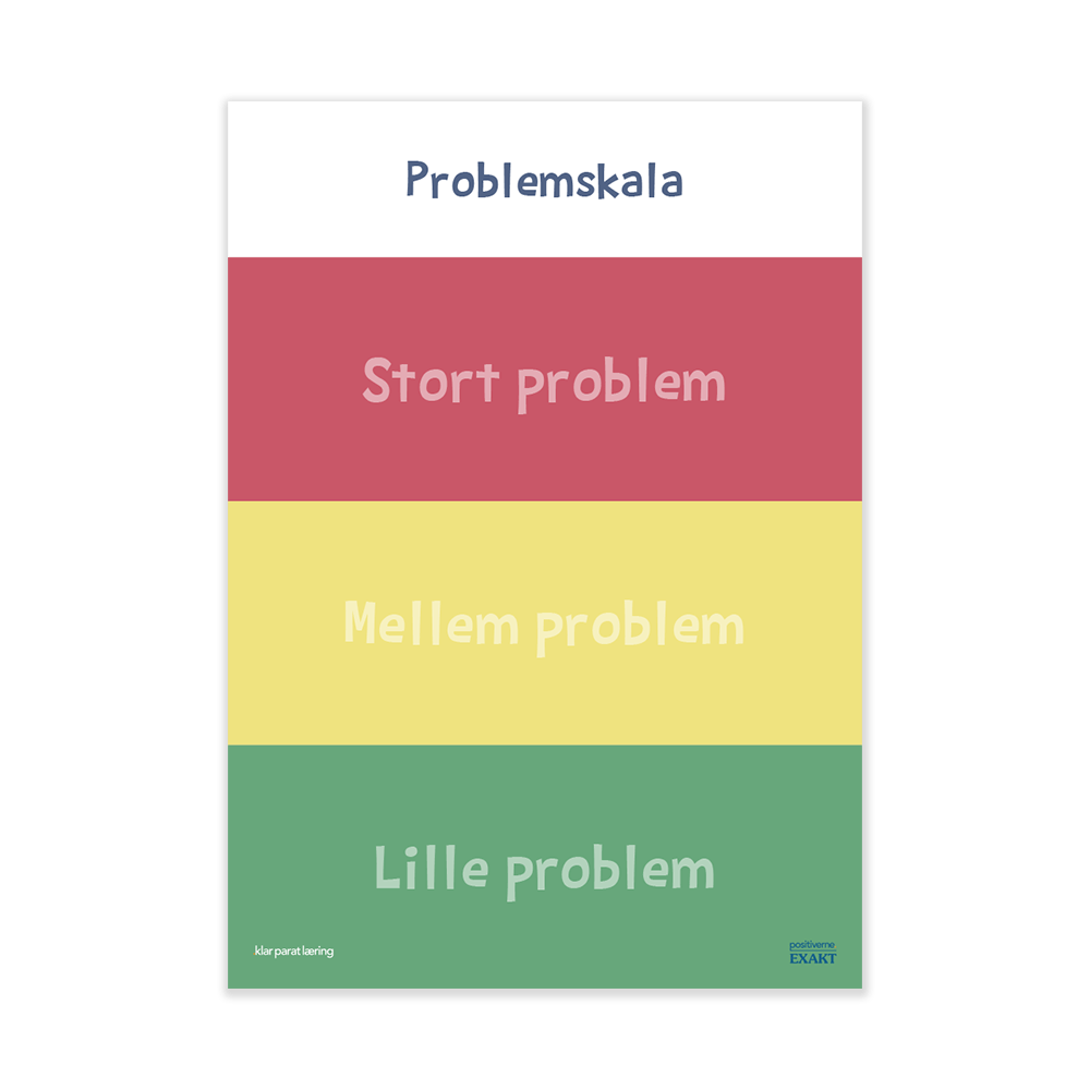 Trivselstavle - Problemskala