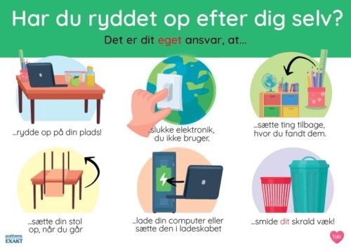 Ophæng - Ryd op efter dig selv