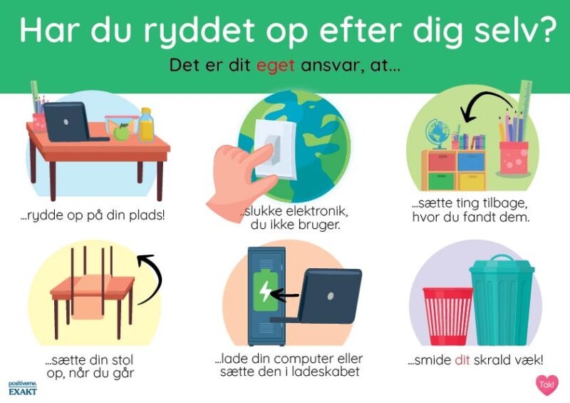 Ophæng - Ryd op efter dig selv