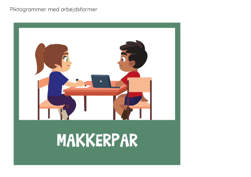 Store piktogrammer - Arbejdsformer 5, Indskoling og Mellemtrin - Billede 5