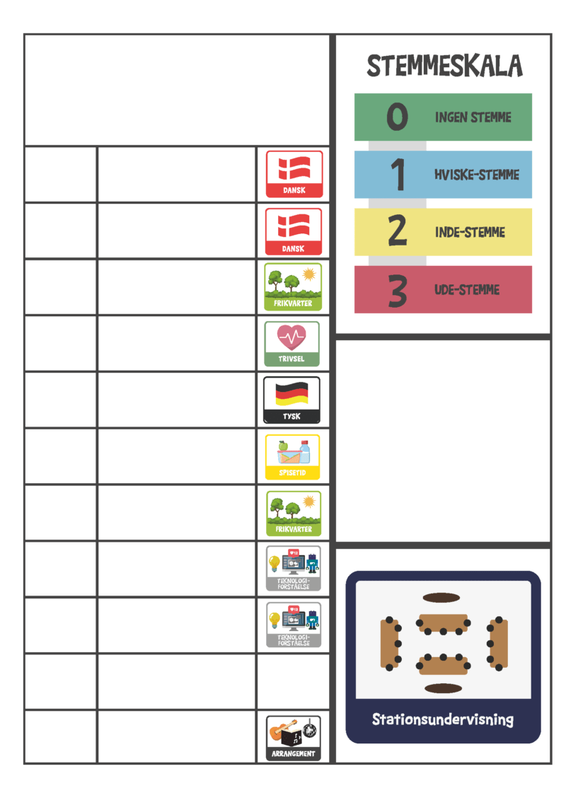 Piktogrammer 13x11 cm. - Co-teaching strukturer - Billede 4