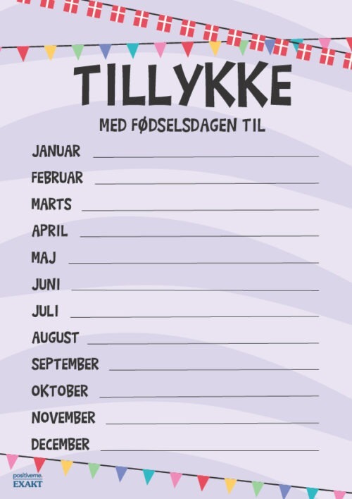 Tillykke med fødselsdagen