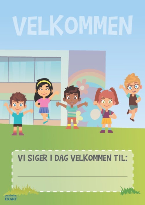 Vi siger i dag velkommen til: