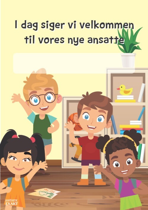 I dag siger vi velkommen til vores nye ansatte