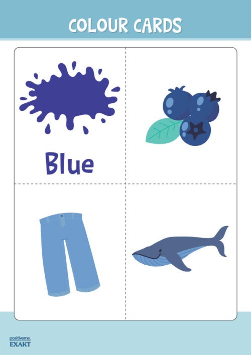 Colour Cards til ophæng eller aktiviteter
