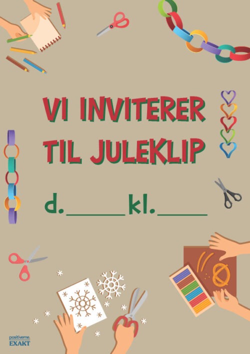Vi inviterer til Juleklip - Ophæng