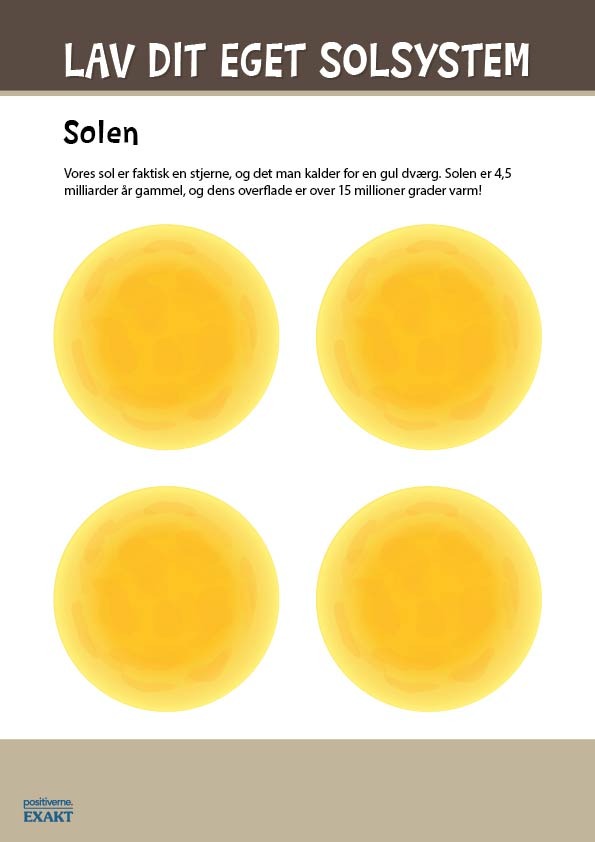 Lav dit eget solsystem - Billede 11