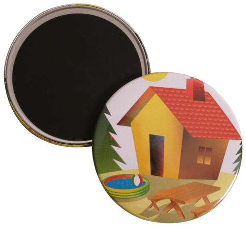 BADGE MAGNETSÆT Ø5,7 CM - 100 STK