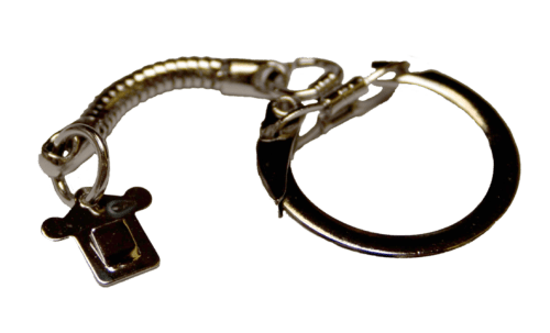 BADGE SNAKE NØGLERINGSÆT Ø5,7 CM - 100 STK