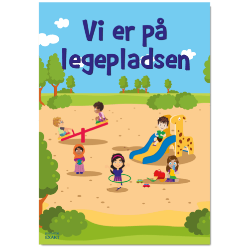 Budskabsskilt - Vi er på legepladsen