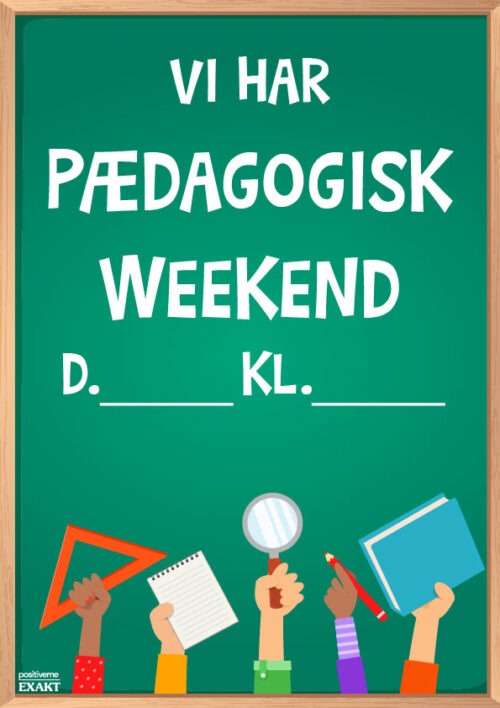 Pædagogisk weekend