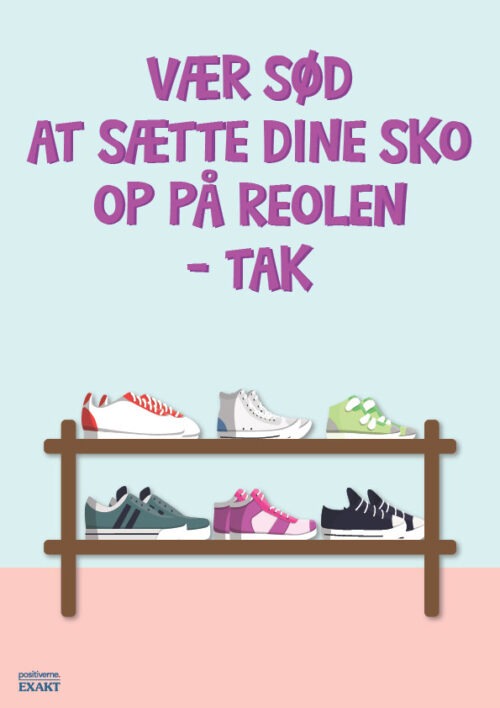 Sko på hylden